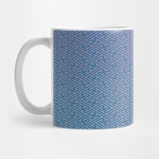 Japanese sayagata pattern Mug